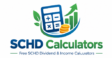 SCHD Calculators logo for dividend and investment calculators
